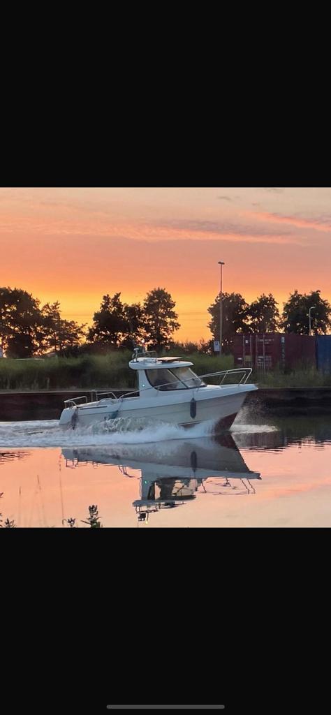 Arvor 18 vissersboottje (geen vaarbewijs voor nodig), Watersport en Boten, Motorboten en Motorjachten, Gebruikt, Polyester, Tot 6 meter