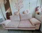 HK Living retro bank, Huis en Inrichting, Banken | Bankstellen, Ophalen, Gebruikt, 75 tot 100 cm, Stof