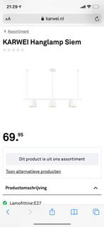 Hanglamp Siem karwei nieuw in doos, Ophalen of Verzenden, Nieuw, Minder dan 50 cm