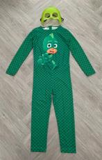 PJ Mask Gekko verkleedpak maat 110, inclusief masker!, Kinderen en Baby's, Carnavalskleding en Verkleedspullen, 110 t/m 116, Jongen of Meisje