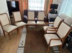 Woonkamer stoelen te koop van hardhoud, Ophalen of Verzenden, Zo goed als nieuw, Hout