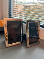 Silver plated foto lijstjes (2) 10x15 cm, Ophalen of Verzenden, Zo goed als nieuw, Hout, Minder dan 50 cm