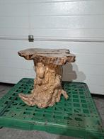 Boomstam tafel tree trunk end table, Huis en Inrichting, Tafels | Sidetables, Teakhout, RoDeKo Volendam, R.kooij65@gmail.com, Gebruikt