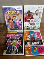 Vier stuks Nintendo WII games, Muziek, Ophalen of Verzenden, Zo goed als nieuw, 3 spelers of meer