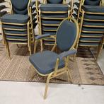 20 x stapelstoelen stackchairs partij stoelen met armleuning, Huis en Inrichting, Stoelen, Ophalen, Gebruikt, Bruin, Vijf, Zes of meer stoelen