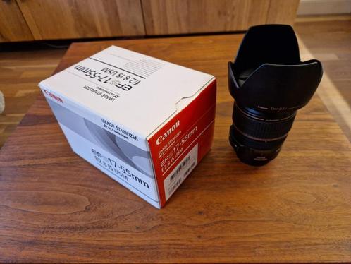 Canon EF-S 17-55mm F/2.8 IS USM, Audio, Tv en Foto, Fotografie | Lenzen en Objectieven, Gebruikt, Standaardlens, Zoom, Ophalen of Verzenden