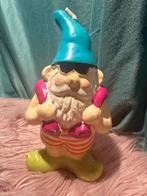 Kabouterkaars kaars kabouter 20 cm zwemmen, Huis en Inrichting, Woonaccessoires | Kandelaars en Kaarsen, Ophalen of Verzenden