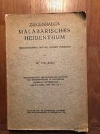 Zending India, 1926 Ziegenbalg's Malabarisches Heidenthum., Antiek en Kunst, Antiek | Boeken en Bijbels, Ophalen of Verzenden