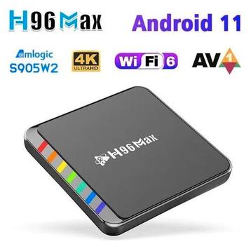 H96 Max Android TV Box – 4GB RAM / 64GB ROM – Android 11 beschikbaar voor biedingen