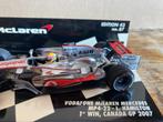 ✅ Lewis Hamilton 1:43 2007 1st F1 win Canada Mclaren MP4-22, Ophalen of Verzenden, Nieuw, Formule 1