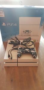 Playstion 4 met doos en kabels, Spelcomputers en Games, Spelcomputers | Sony PlayStation 4, Ophalen, Met 1 controller, Original