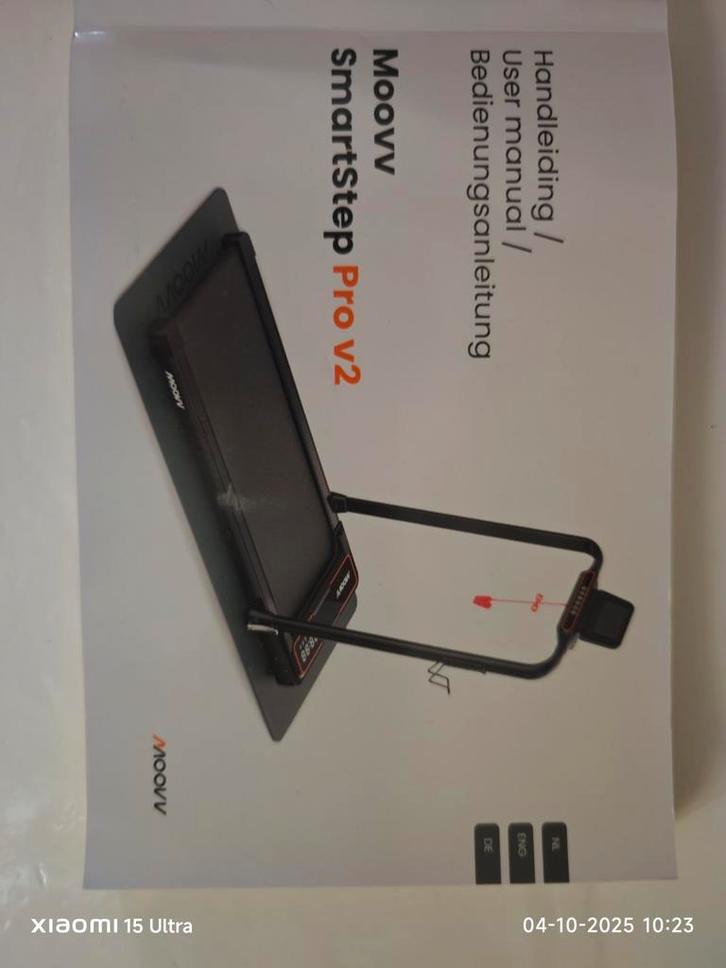 Moovv smartstep Pro V2 Loopband, Sport en Fitness, Fitnessapparatuur, Nieuw, Loopband, Benen, Overige materialen, Ophalen of Verzenden