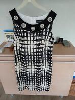 Zwarte/Witte glitter Frank Lyman Jurk, Kleding | Dames, Jurken, Maat 38/40 (M), Zwart, Ophalen of Verzenden, Gedragen