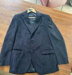 Colbert, fluweel, donkerblauw, merk Difirenze, Kleding | Heren, Ophalen of Verzenden, Zo goed als nieuw, Blauw