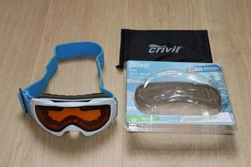Crivit Kinder Skibril ZGAN (Blauw/Wit) beschikbaar voor biedingen