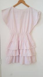 Wit met rode stipjes jurk, maat 38 Lengte 80cm, Kleding | Dames, Jurken, Ophalen, Nieuw, Maat 38/40 (M), Wit