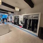 Kleding winkel inventaris, hoogglans wit.