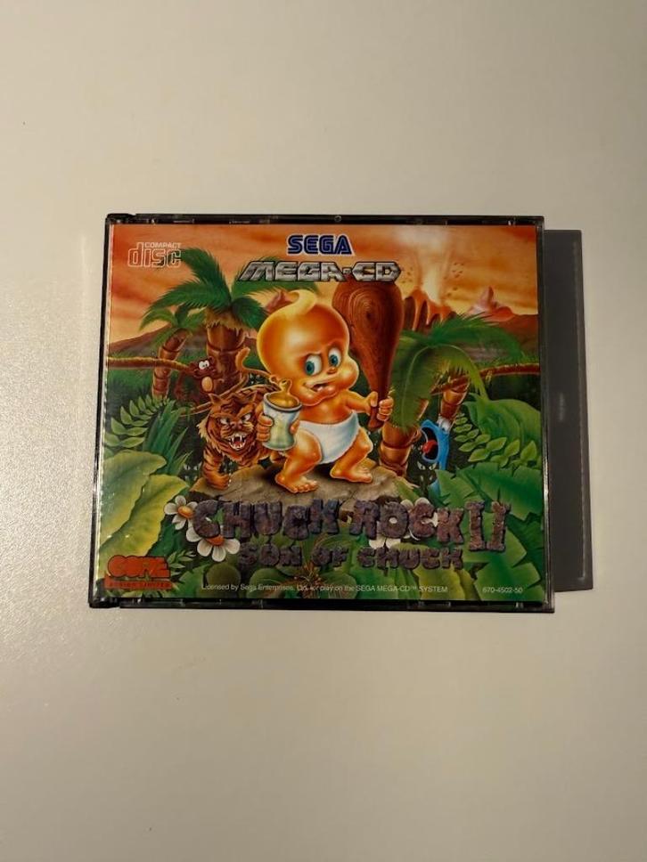 Mega CD Chuck Rock 2, Spelcomputers en Games, Games | Sega, Zo goed als nieuw, Mega Drive, Muziek, 1 speler, Vanaf 12 jaar, Online