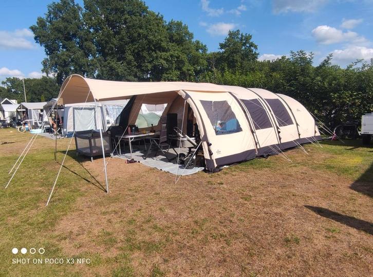 Obelink Miami 6 Easy Air - Ruime tunneltent, Caravans en Kamperen, Tenten, tot en met 4, Ophalen