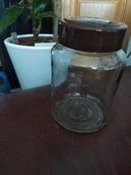 Glazen  pot met kunstof  deksel., Ophalen, Zo goed als nieuw, Overige materialen, Pot, Bus of Blik