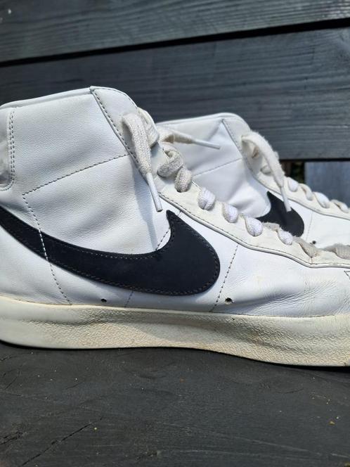 Nike Blazer Mid '77, Kleding | Heren, Schoenen, Gedragen, Sneakers of Gympen, Wit, Verzenden