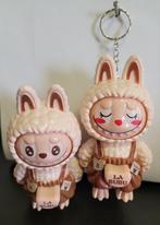 Labubu/lafufu 2x facechanging puppets, Ophalen of Verzenden, Nieuw, Knuffel of Figuurtje