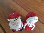 Zout en peper vintage setje porselein Mr en Mrs Claus, Diversen, Kerst, Ophalen, Gebruikt