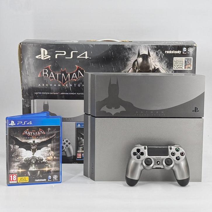 Playstation 4 500GB - Batman: Arkham Knight Limited Edition, Spelcomputers en Games, Spelcomputers | Sony PlayStation 4, Gebruikt