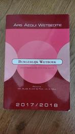 Burgerlijk Wetboek 2017/2018, Gelezen, Diverse auteurs, Gamma, HBO