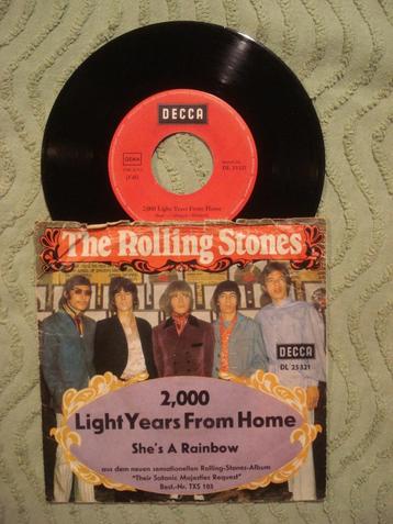 Rolling Stones 7" Single: ‘2000 Light Years From Home’ (D)