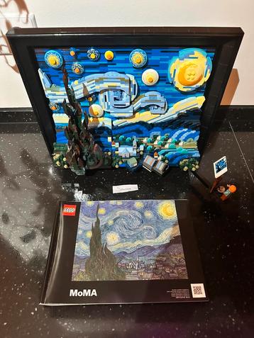 Lego ideas 21333 The Starry Night (Vincent van Gogh) beschikbaar voor biedingen