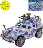 3D puzzel legerauto 84 stukjes, Kinderen en Baby's, Speelgoed | Kinderpuzzels, Nieuw, Meer dan 50 stukjes, Verzenden