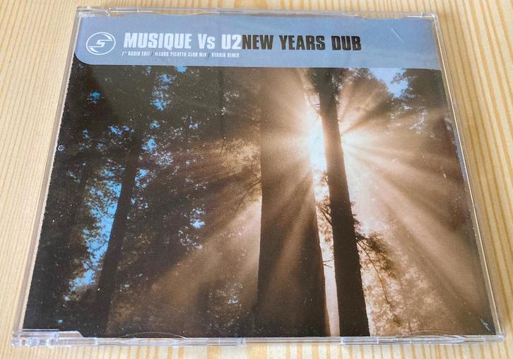 CD Single Musique vs U2 - New Years Dub (3 Tracks), Cd's en Dvd's, Cd Singles, Zo goed als nieuw, Dance, 1 single, Maxi-single