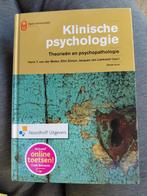 Klinische psychologie, 3e druk - Noordhoff Uitgevers, Boeken, Ophalen of Verzenden, Zo goed als nieuw, Klinische psychologie, Henk T. van der Molen, Ellin Simon, Jacques van Lankveld