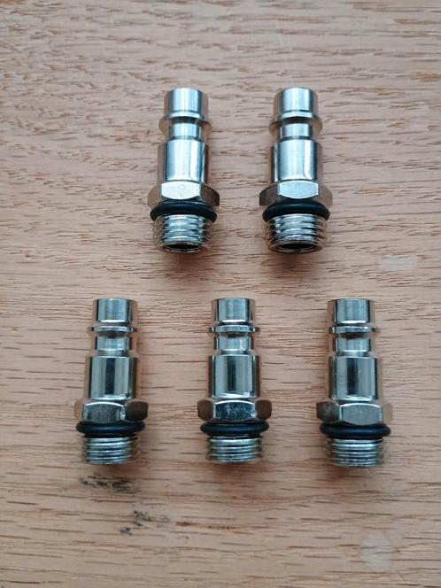Set van 5 Euro koppelingen met afdichtings ring, Doe-het-zelf en Verbouw, Overige Doe-het-zelf en Verbouw, Nieuw, Ophalen of Verzenden