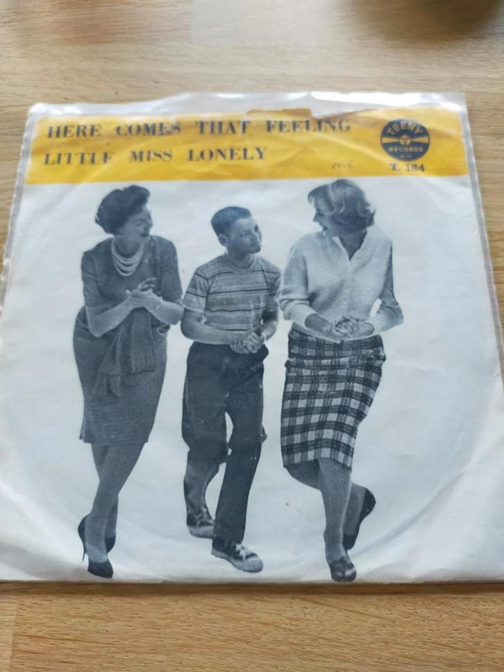 Kay Barry , here comes that feeling, Cd's en Dvd's, Vinyl Singles, Zo goed als nieuw, Pop, Ophalen of Verzenden