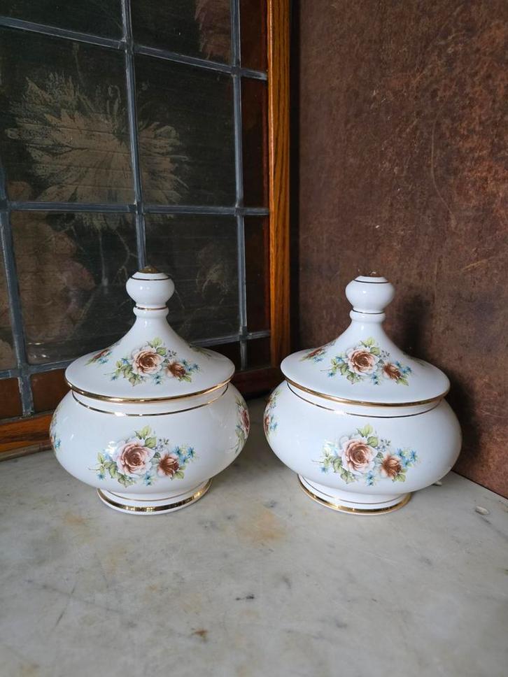 Dekselpot modica gouda plateel, Antiek en Kunst, Antiek | Porselein, Ophalen of Verzenden