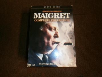 Maigret compleet, Bruno Cremer, 54 afleveringen. Simenon beschikbaar voor biedingen