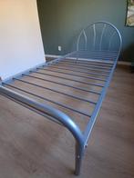 Logeer bed, Ophalen, 90 cm, Eenpersoons, Zo goed als nieuw