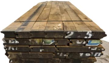 12 m2 hardhouten damwand 6.8 cm dik - nr: HP643 beschikbaar voor biedingen