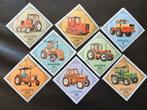 Serie postzegels thematisch tractor Mongolië, Postzegels en Munten, Postzegels | Thematische zegels, Verzenden, Gestempeld, Overige thema's