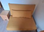 Geel Maison du Monde slaapbankje 100x200, Huis en Inrichting, Fauteuils, Ophalen, 75 tot 100 cm