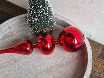 Vintage kerstbal pegel 555 beschikbaar voor biedingen