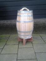 Regenton wijnvat whiskyvat wateropvang eiken hout, Tuin en Terras, Regentonnen, Gerard Krale, Nieuw, Ophalen of Verzenden, Info@gkrale.nl