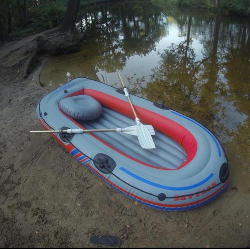 4 persoons Super Caravella roeiboot te koop! Z.G.A.N., Watersport en Boten, Kano's, Zo goed als nieuw, Overige typen, Drie personen of meer