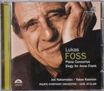 Lukas Foss - Pianoconcerten & Elegy for Anne Frank, Ophalen of Verzenden, Modernisme tot heden, Zo goed als nieuw, Orkest of Ballet