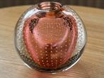 Roze spijkerbol / spijkervaas Copier Leerdam, Antiek en Kunst, Antiek | Glas en Kristal, Verzenden