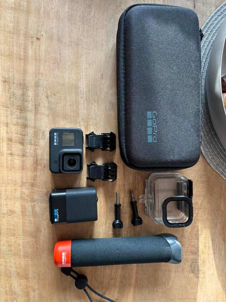 GoPro Hero 8 met accesoires, Audio, Tv en Foto, Actiecamera's, Zo goed als nieuw, GoPro, Ophalen of Verzenden