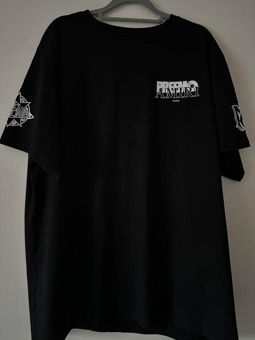 Amiri T shirt | Preemo collab | origineel, Kleding | Heren, T-shirts, Zo goed als nieuw, Maat 56/58 (XL), Zwart, Ophalen of Verzenden