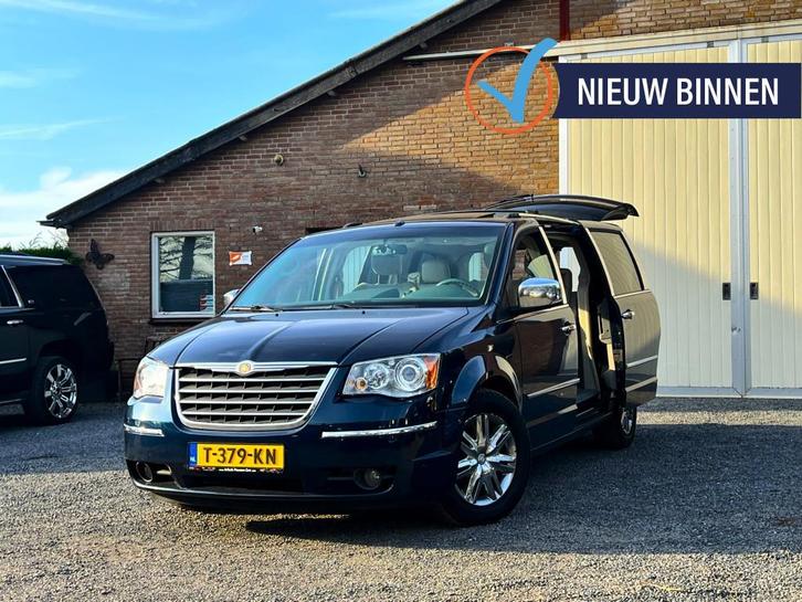 Chrysler Grand Voyager 4.0 V6 LIMITED FATHOM-BLUE SWIVEL&GO., Auto's, Chrysler, Bedrijf, Te koop, Grand Voyager, ABS, Achteruitrijcamera